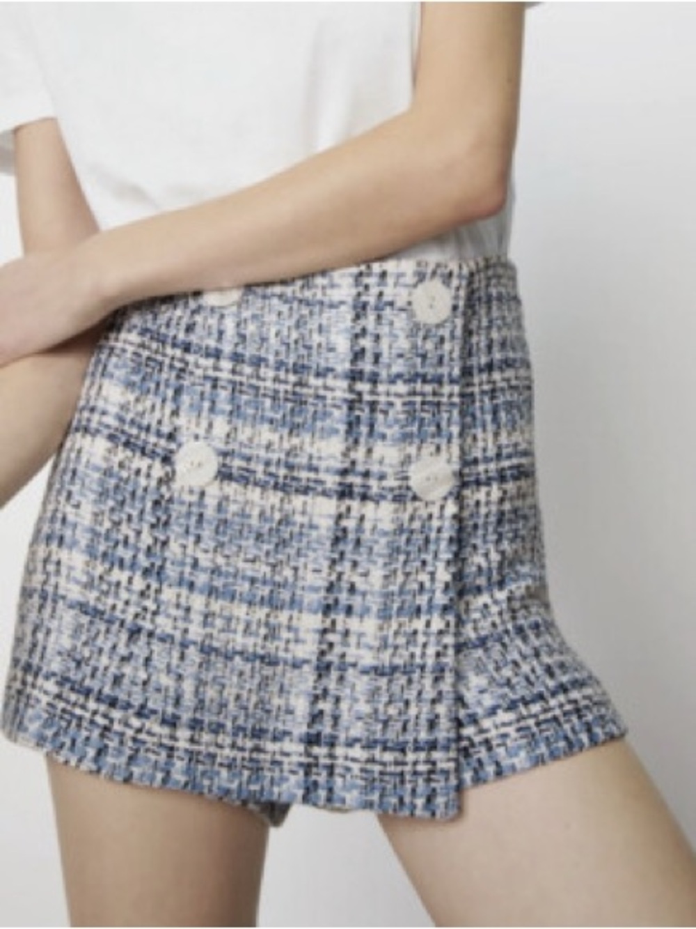 Zara Tweed Skort